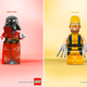 Illustration for article titled Bizarre Lego mash-up would make awesome posters